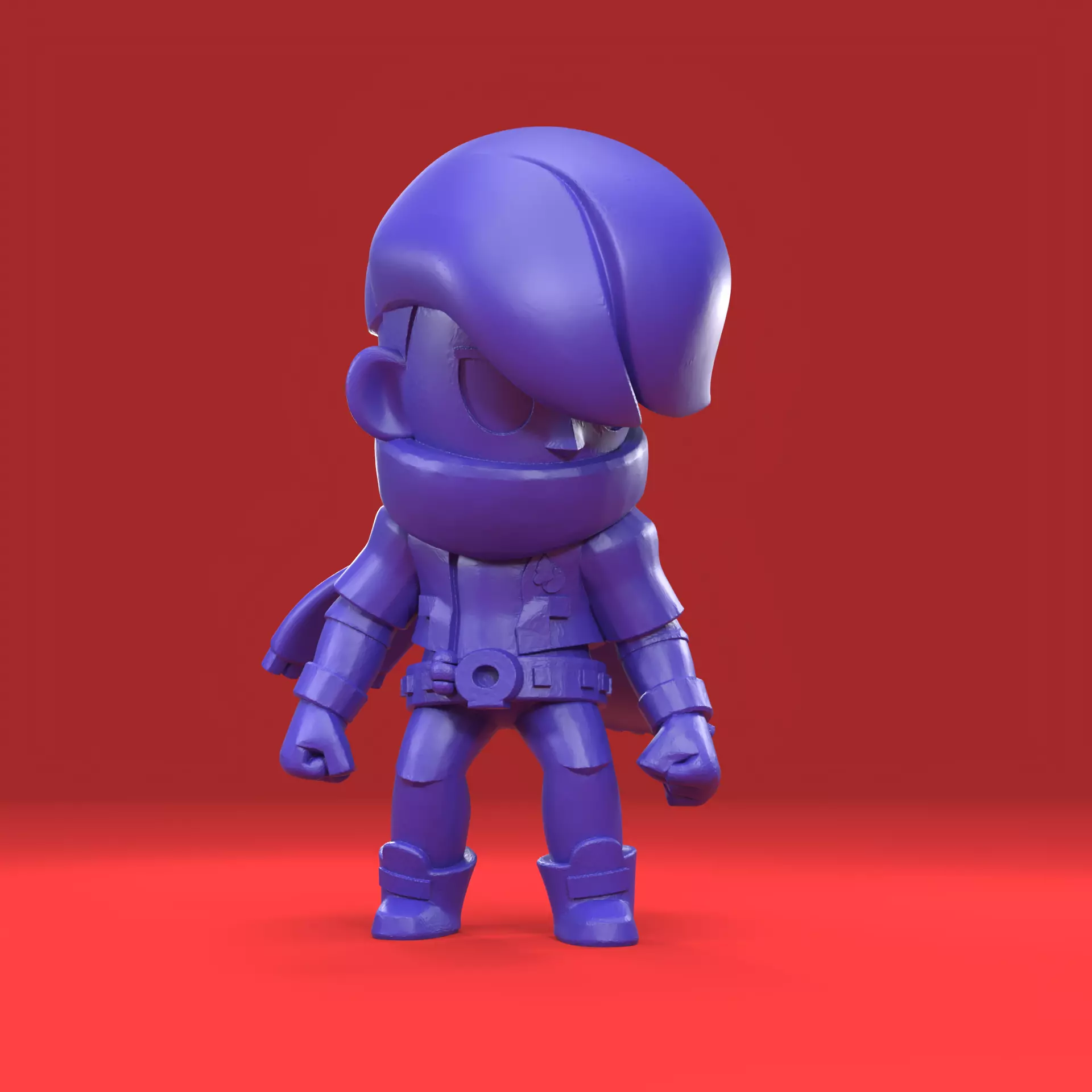 Edgar Original - Brawl Stars 3D print model