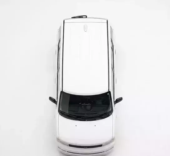 First-Generation Scion xB Toyota bB Box Compact Low-poly 3D model 5