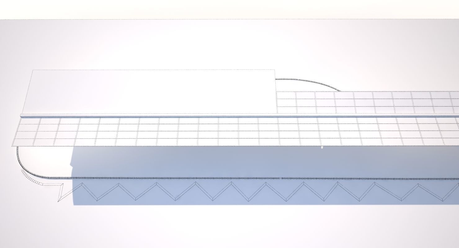 Bus Station 1a 3D model_9