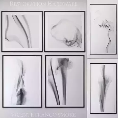 RH VICENTE FRANCO SMOKE Framed