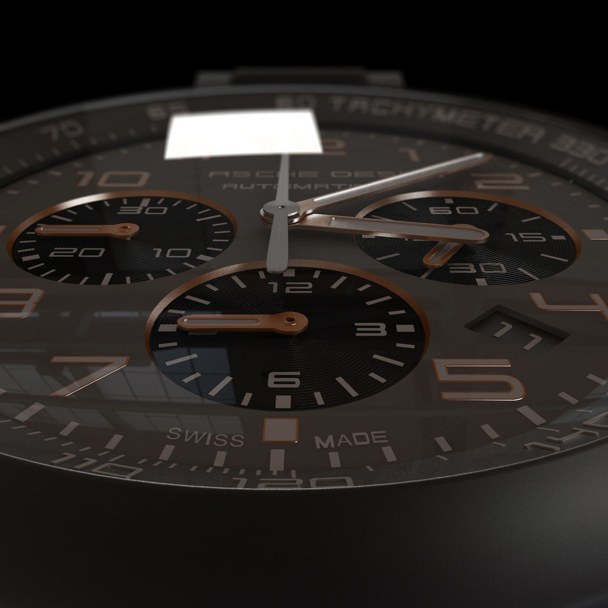 Watch 3D model_3