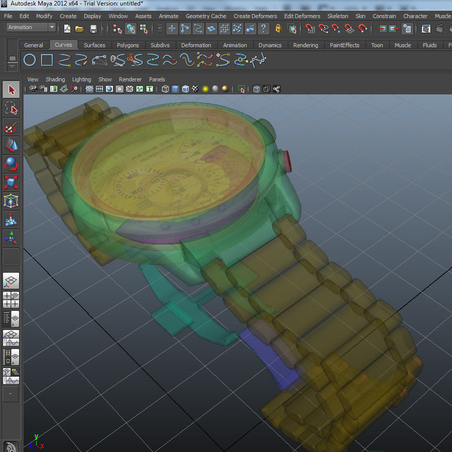 Watch 3D model_8