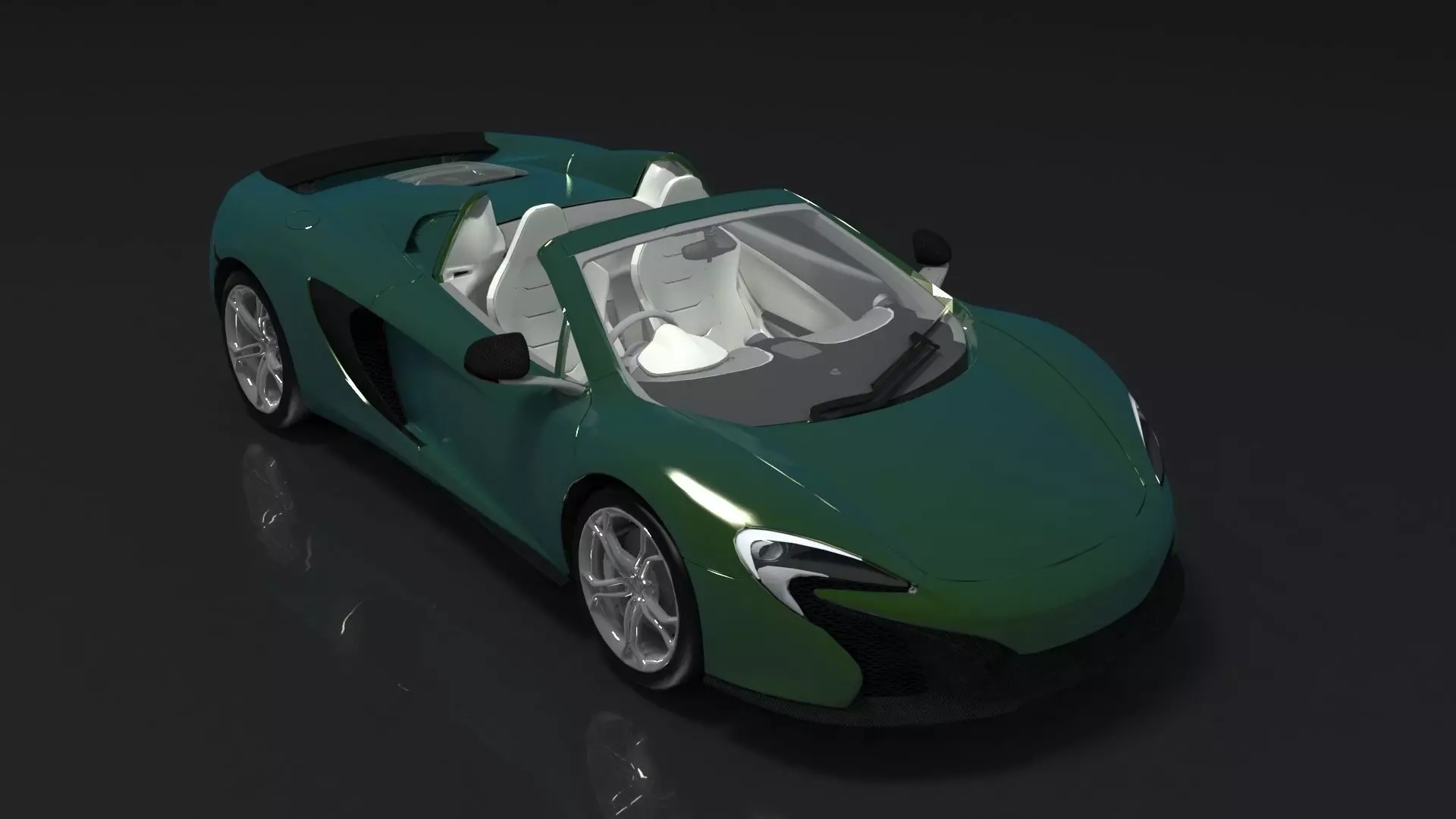 Mclaren deign 3D model_0