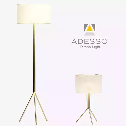 Adesso Tempo Floor and Table Lamp