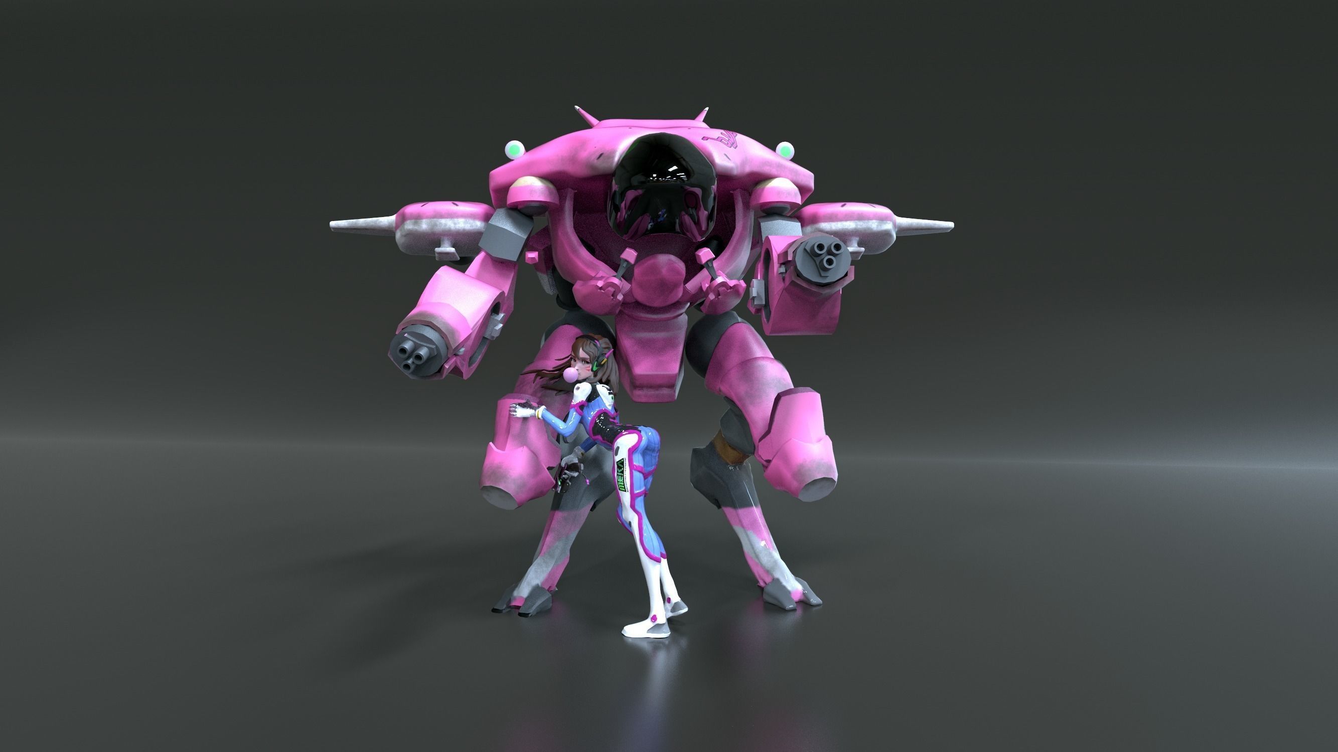 Dva And Meka 3d Model 3d Printable Cgtrader 1879