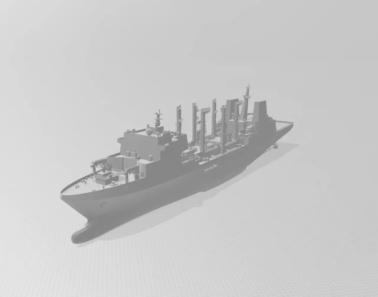 ROC Navy Panshih-class 3D print model 3D print model