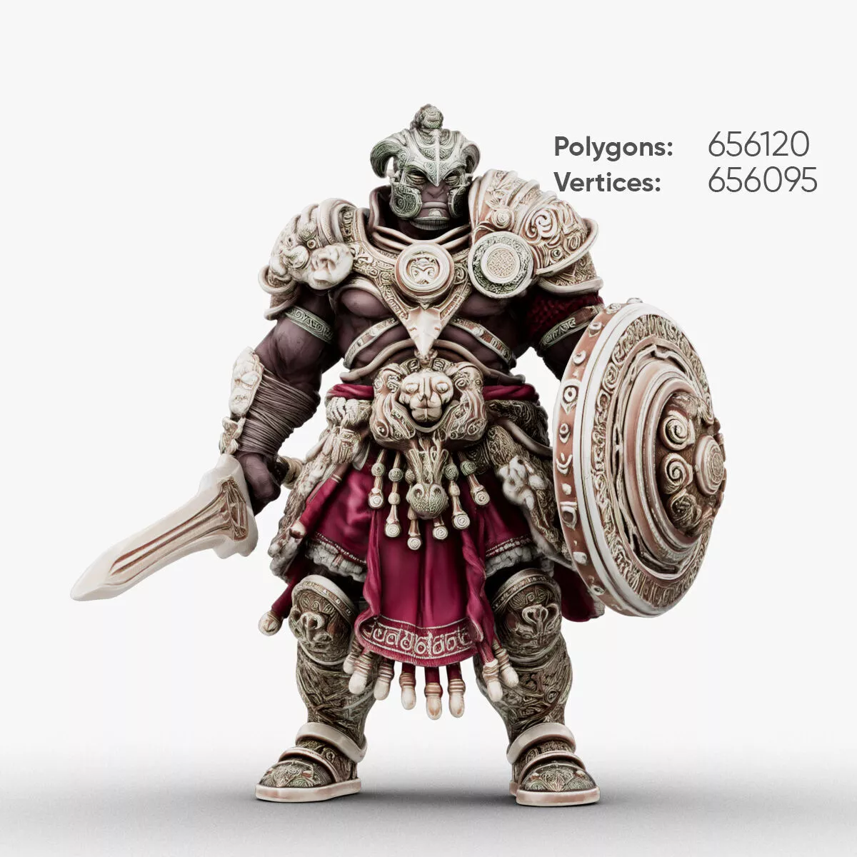 Stonebound Warlord 3D model