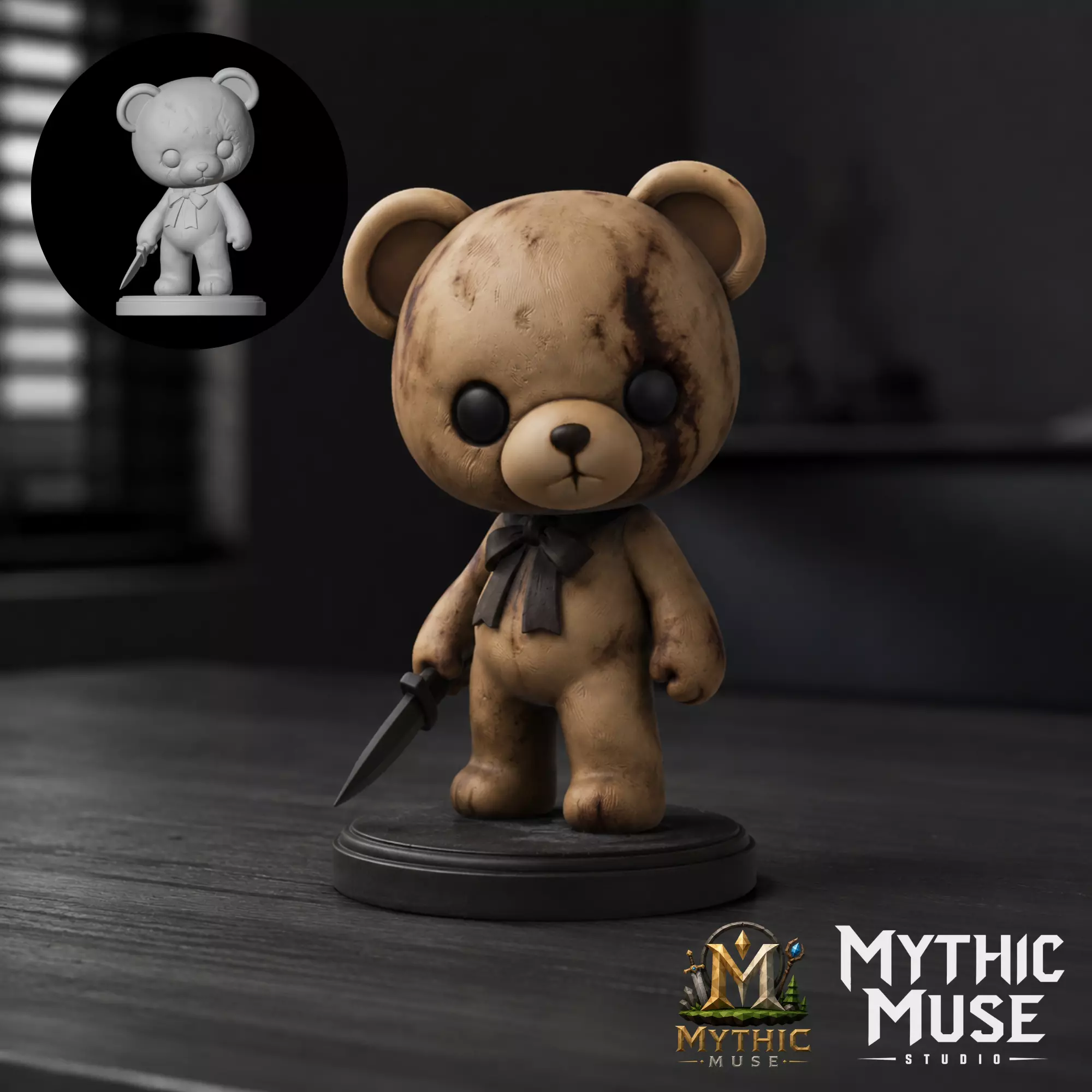 SCP 1048 Fan Art STL File for 3D Printing 3D print model