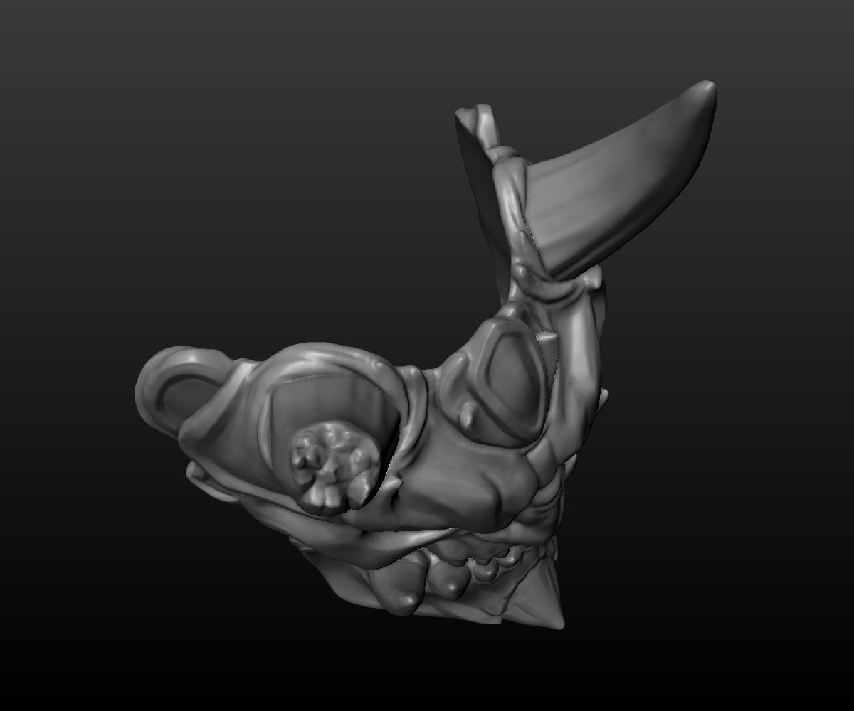 Demon Mask 2 3D print model_17