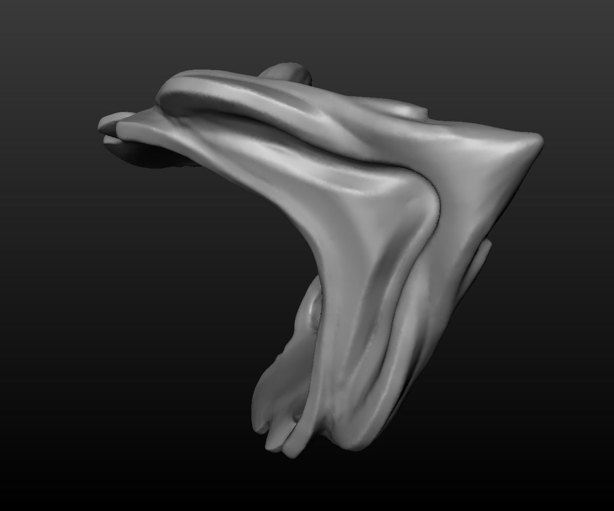 Demon Mask 2 3D print model_20