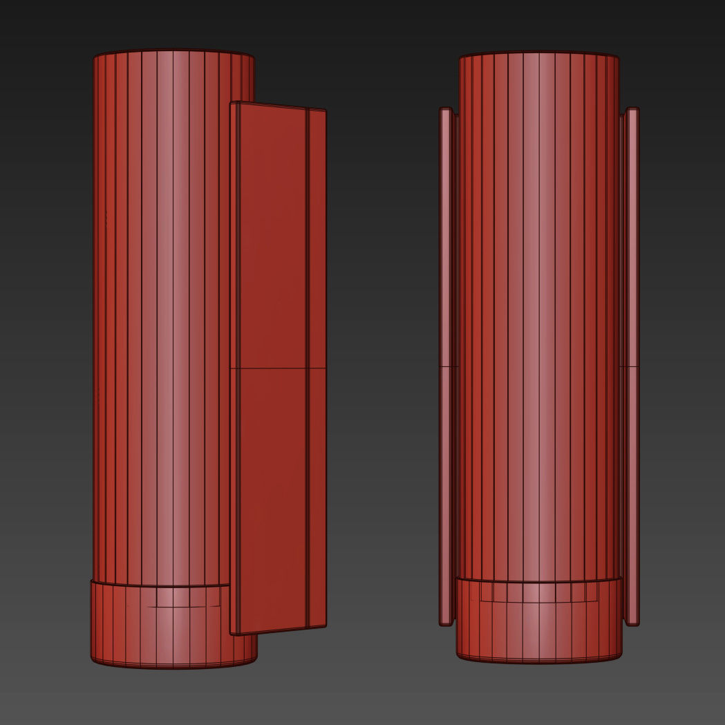 RH POWELL SCONCE 3D model_5