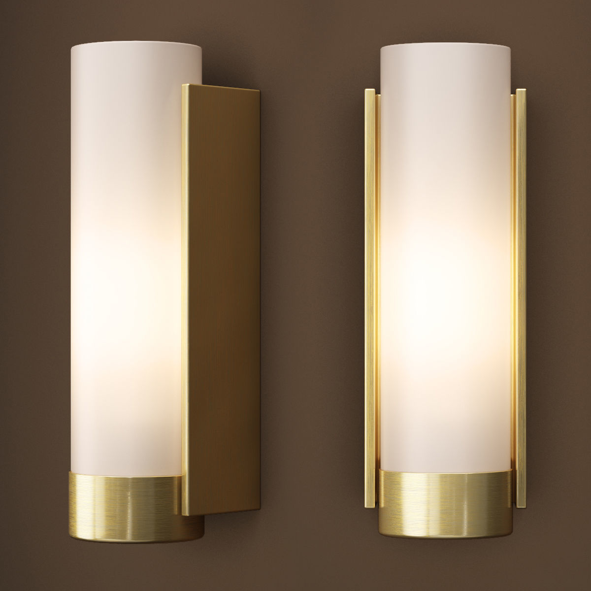 RH POWELL SCONCE 3D model_1