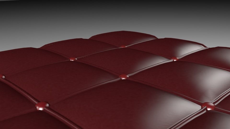 Fancy stool 3D model_1