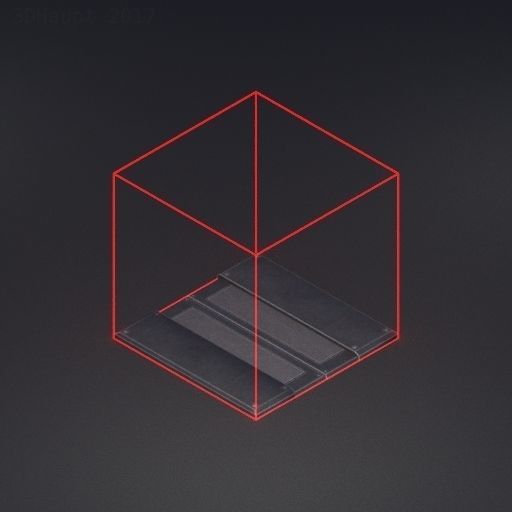 Modular Sci-Fi Stairs - Package - All Available Textures  Low-poly 3D model_281