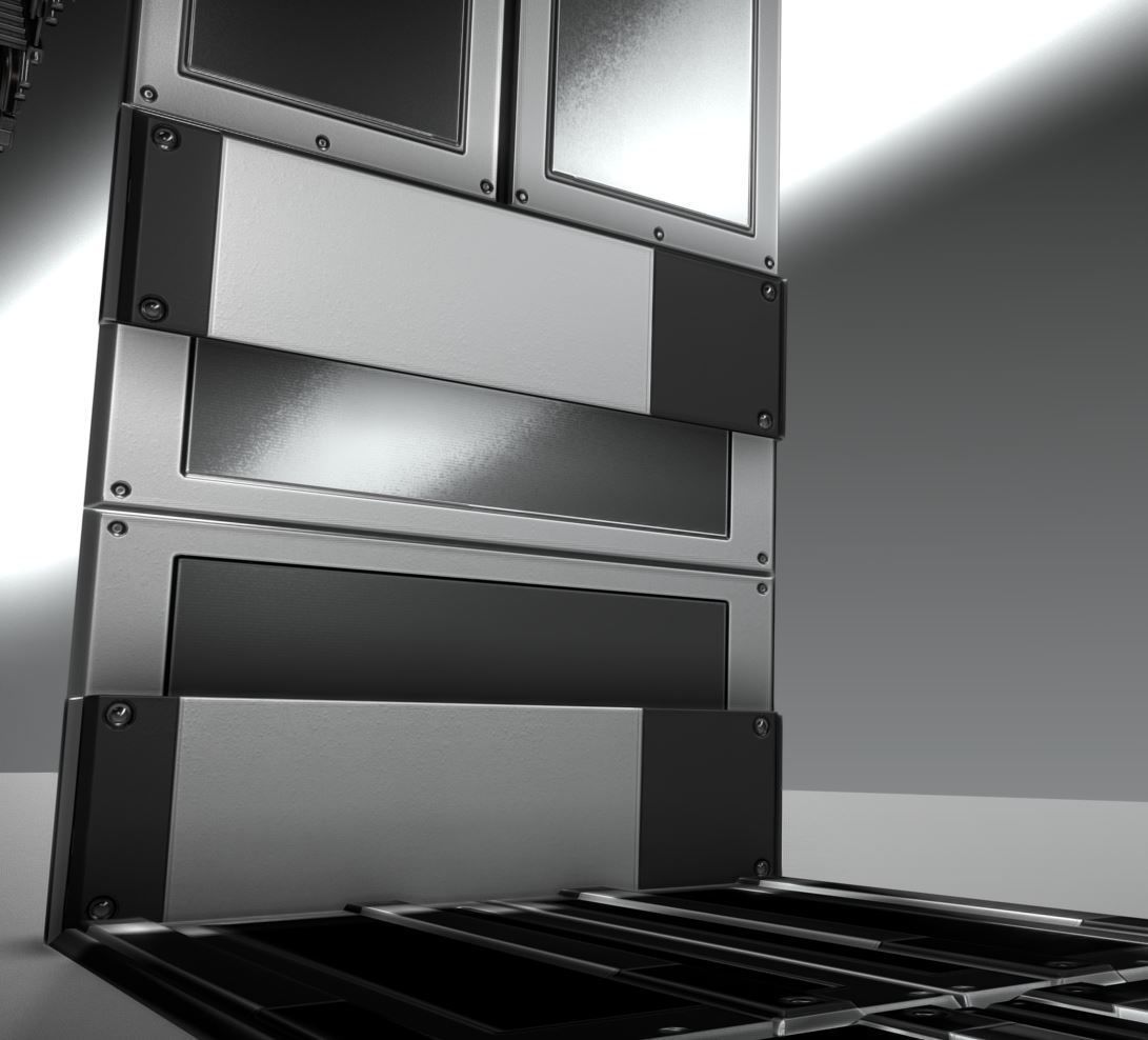 Modular Sci-Fi Stairs - Package - All Available Textures  Low-poly 3D model_62