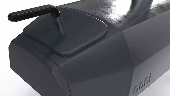 Ooni Outdoor Pizza Oven with Flame 3D model 5