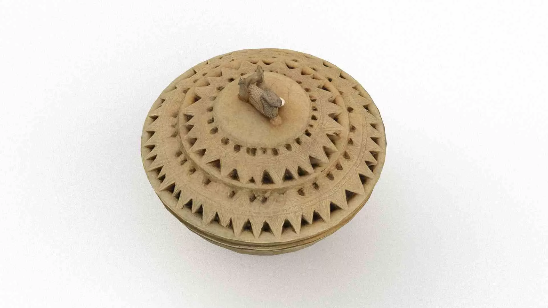 Minyue Pottery I Low-poly 3D model