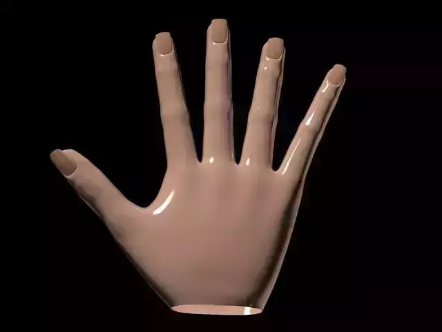 Male hand