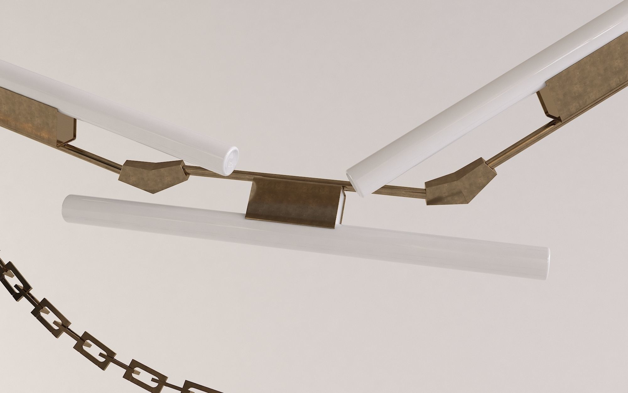 Hanging custom light 3D model_3