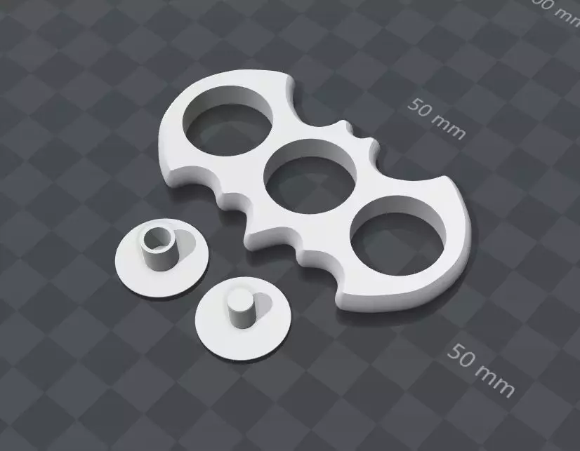 Hand Spinner Batman 3D print model_0