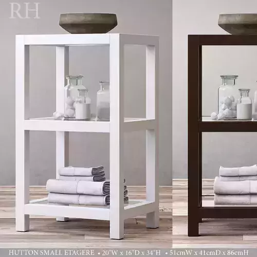RH HUTTON SMALL ETAGERE