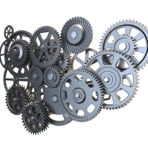 Gear mechanism set 3D model