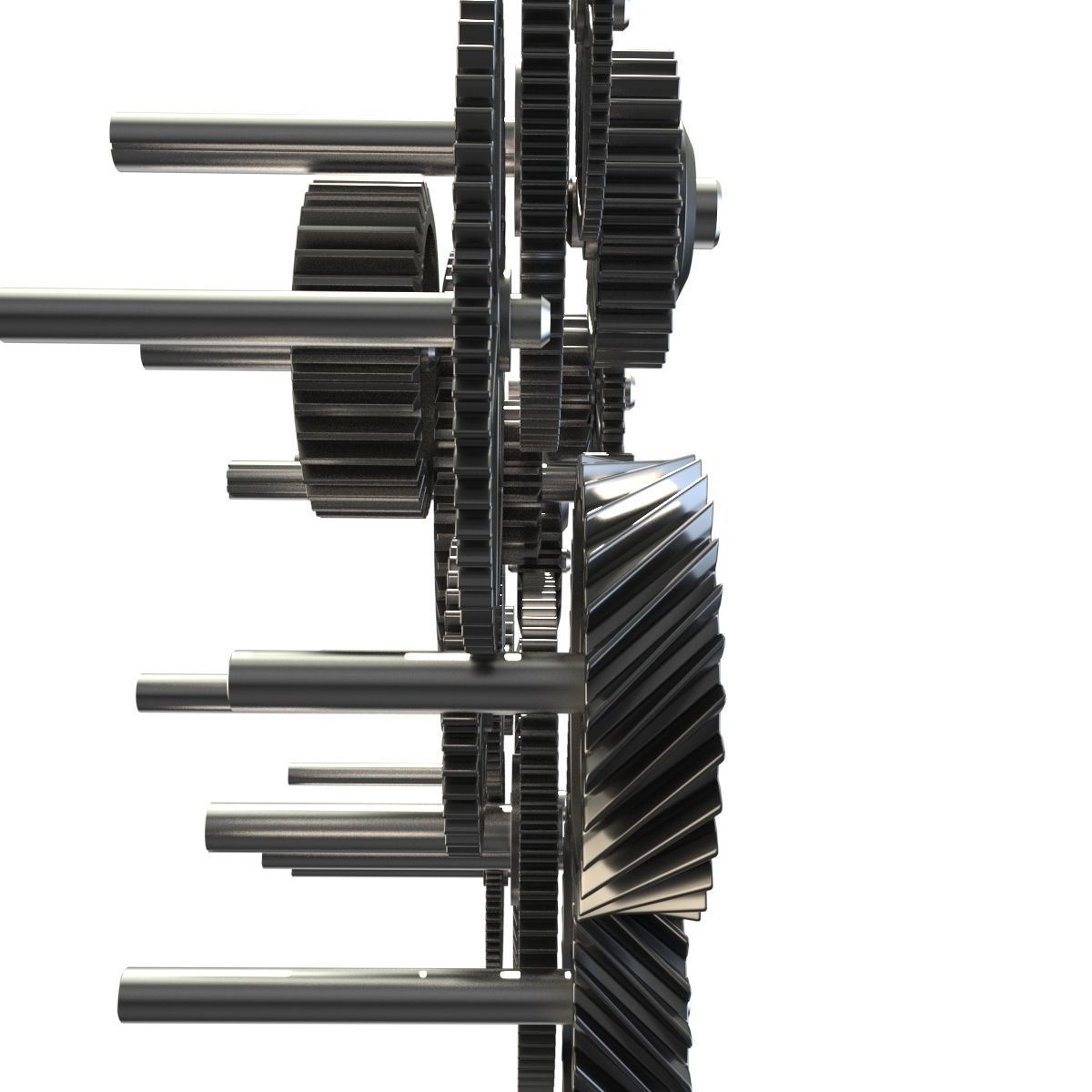 Gear mechanism set 3D model_20
