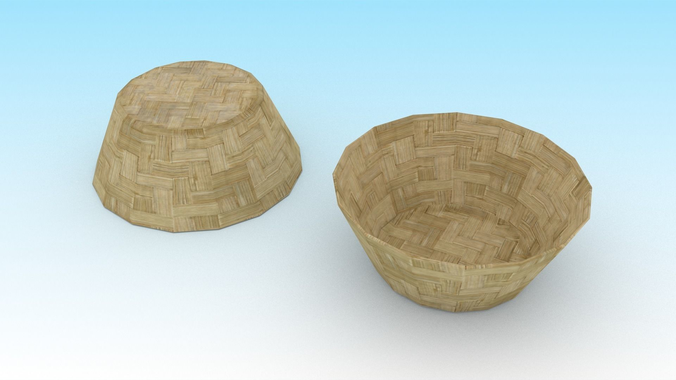 Basket 4 two rattan baskets