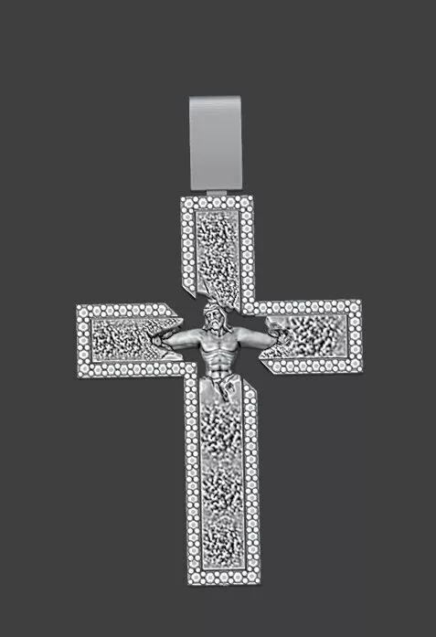 Cruz De Christo Cross at 3dprinted file 3D print model