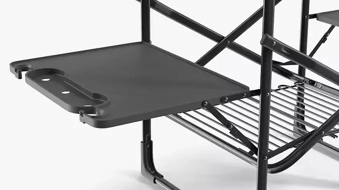 Multi Tier Utility Camp Table 3D model 7