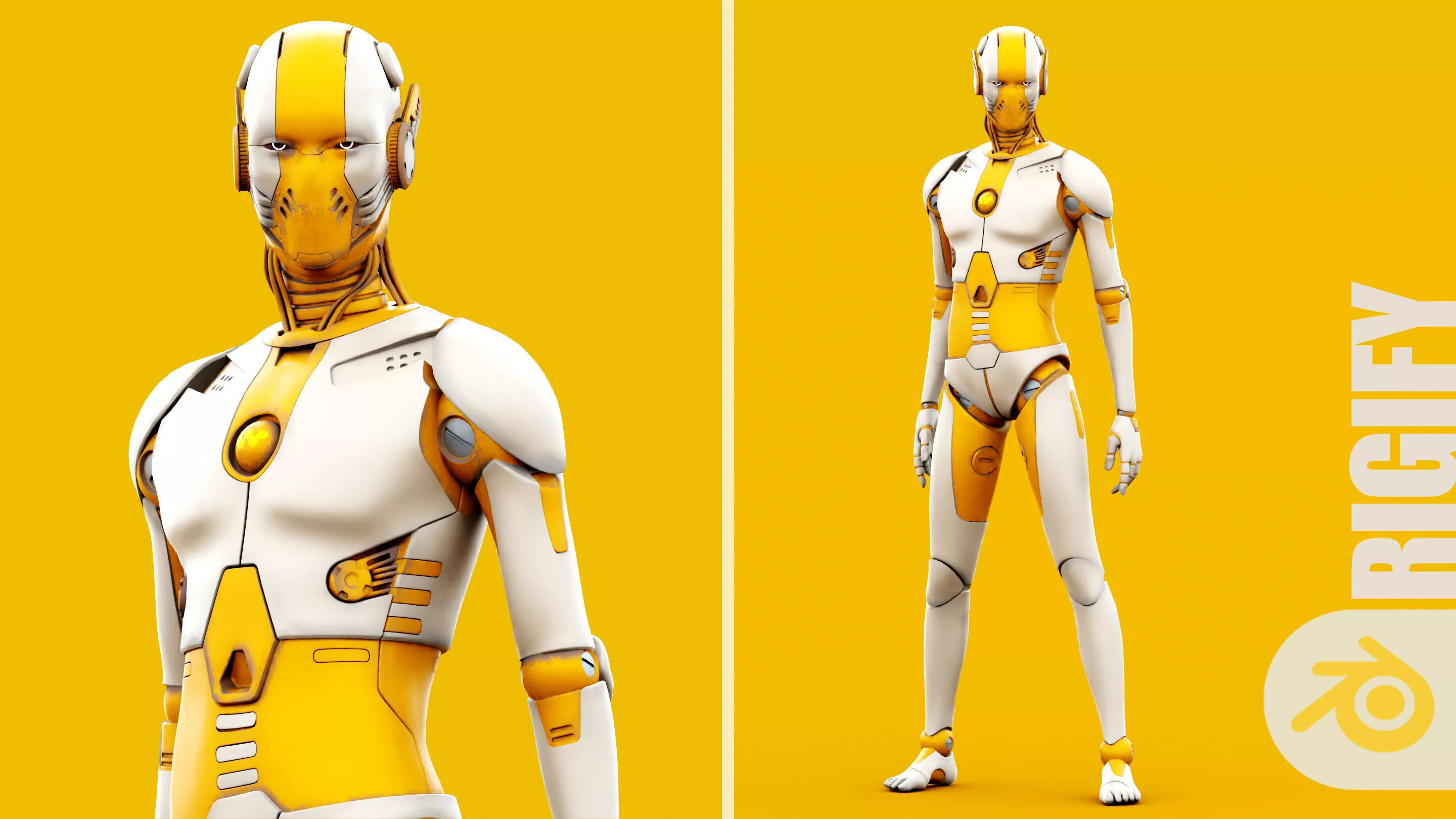 i-HOMO 11 RIGGED 3D model