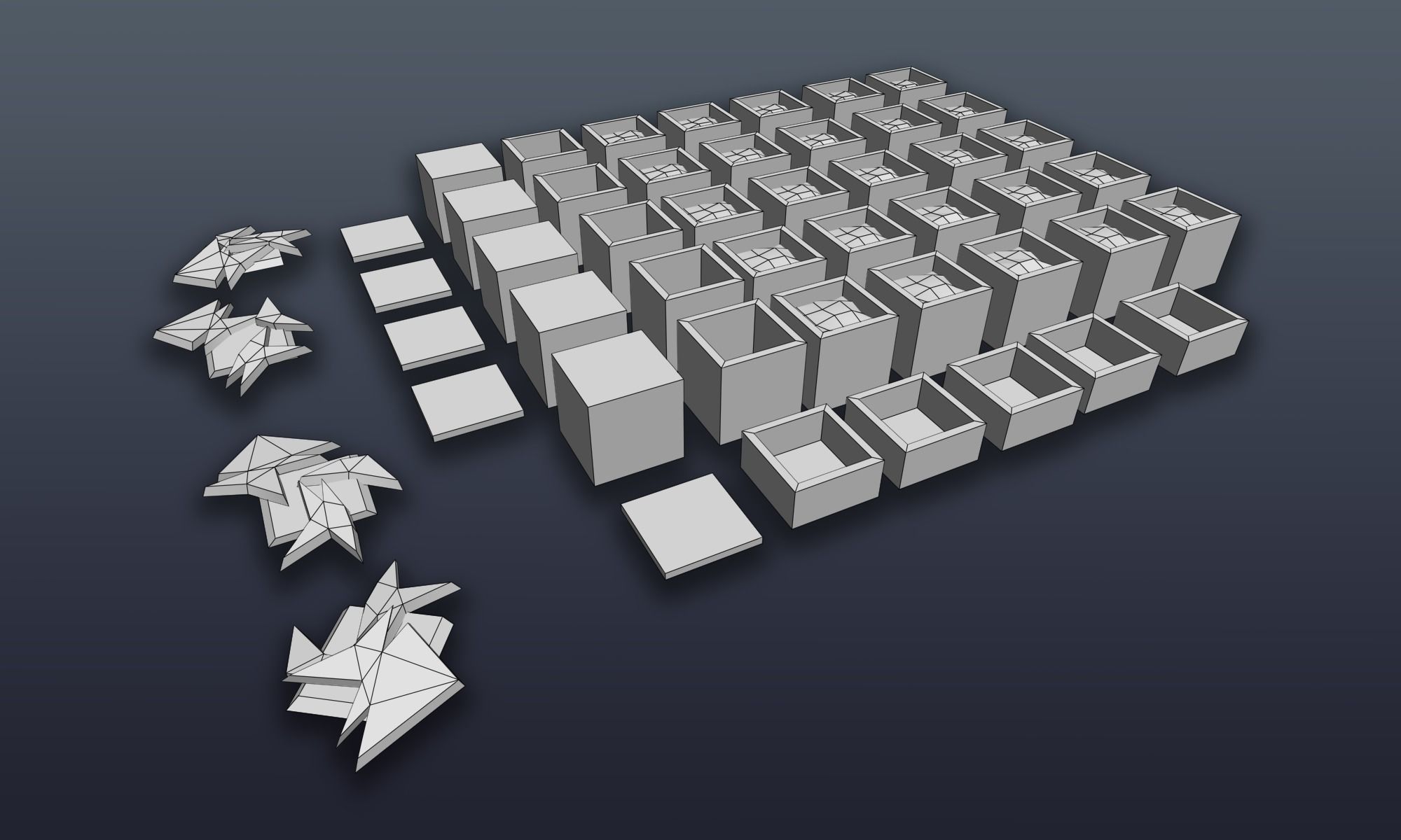 3DRT - Lowpoly Fantasy props bundle Low-poly 3D model_17