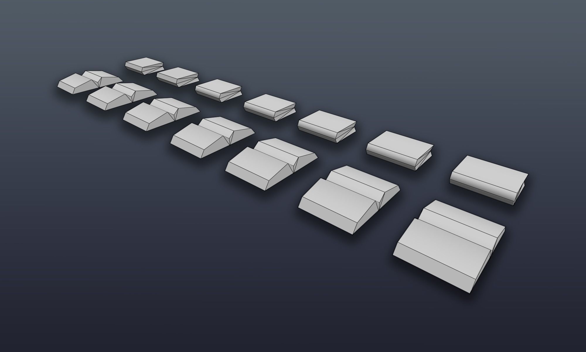 3DRT - Lowpoly Fantasy props bundle Low-poly 3D model_9