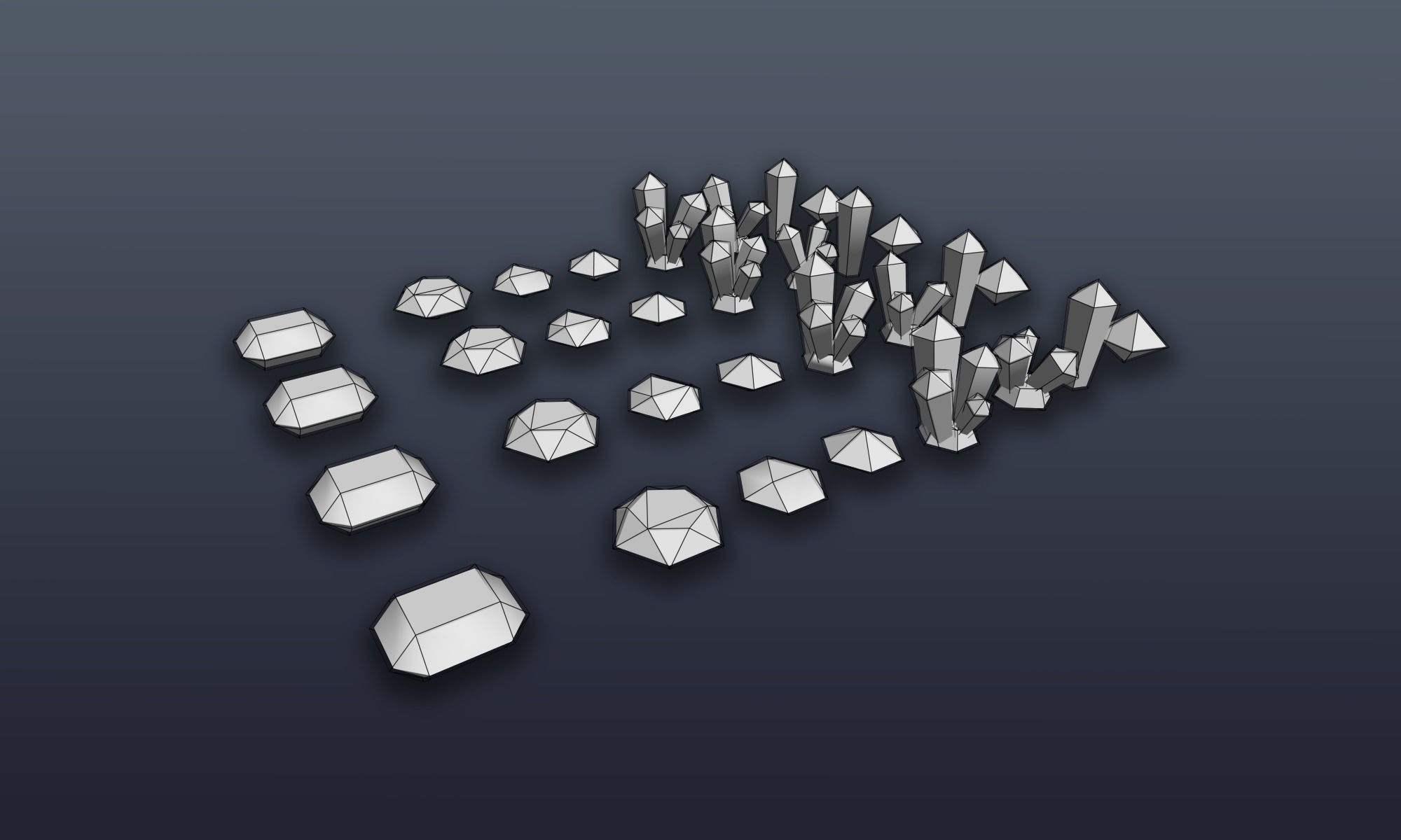3DRT - Lowpoly Fantasy props bundle Low-poly 3D model_20