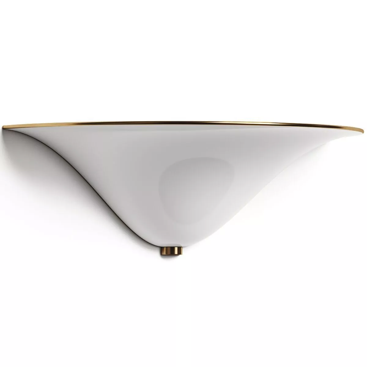 Tens White Enamel Wall 3D model