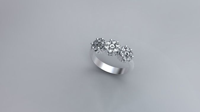 ring trilogy 3D print model