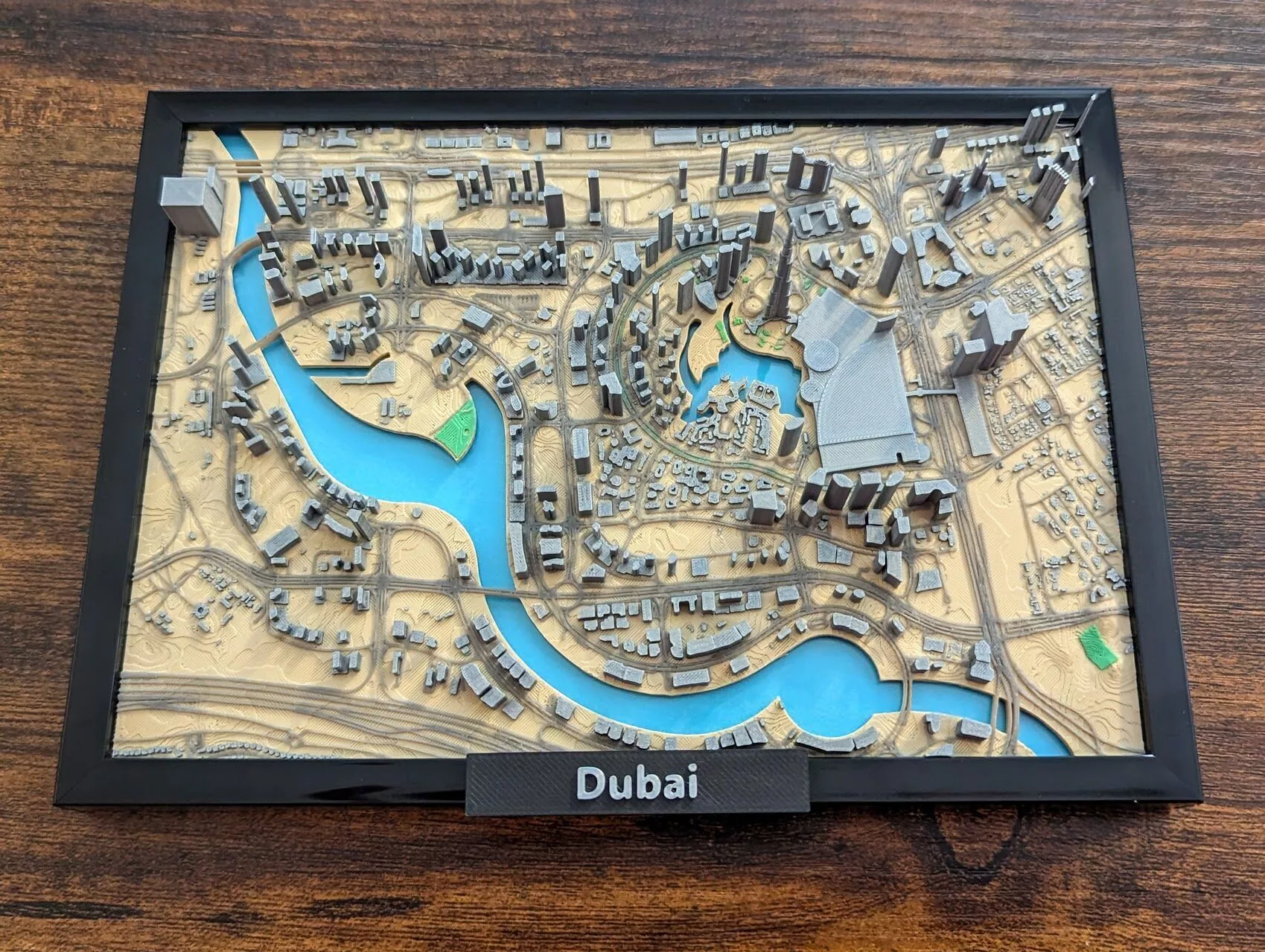 Dubai 3D Miniature Model 3D print model
