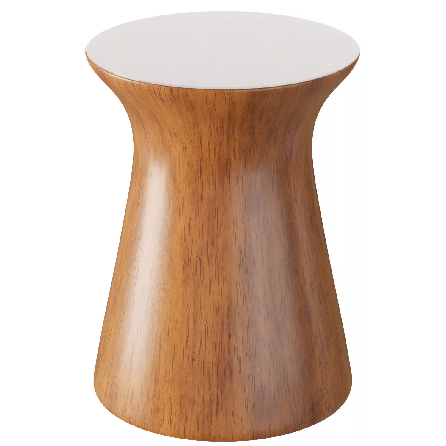 Uttermost Swell Wooden Accent Table 3D model