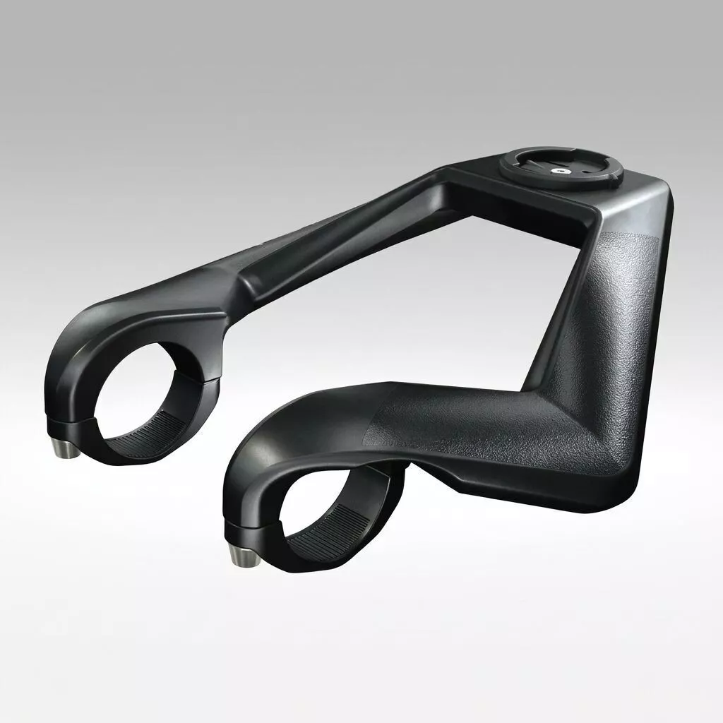 Prototype Dual Clamp Bike Computer Mount Free 3D print model