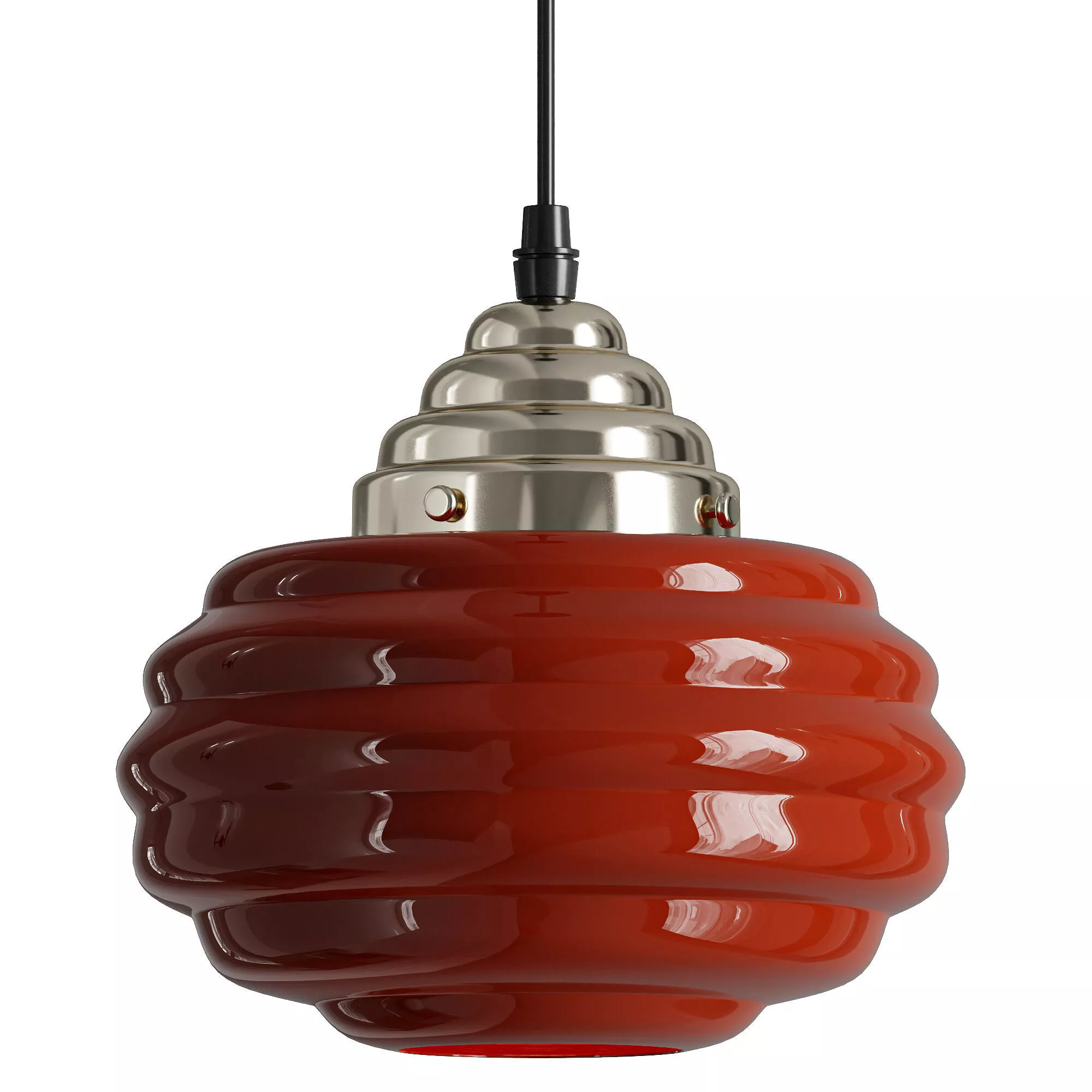 Cirren Decorative Glass Pendant Light 3D model