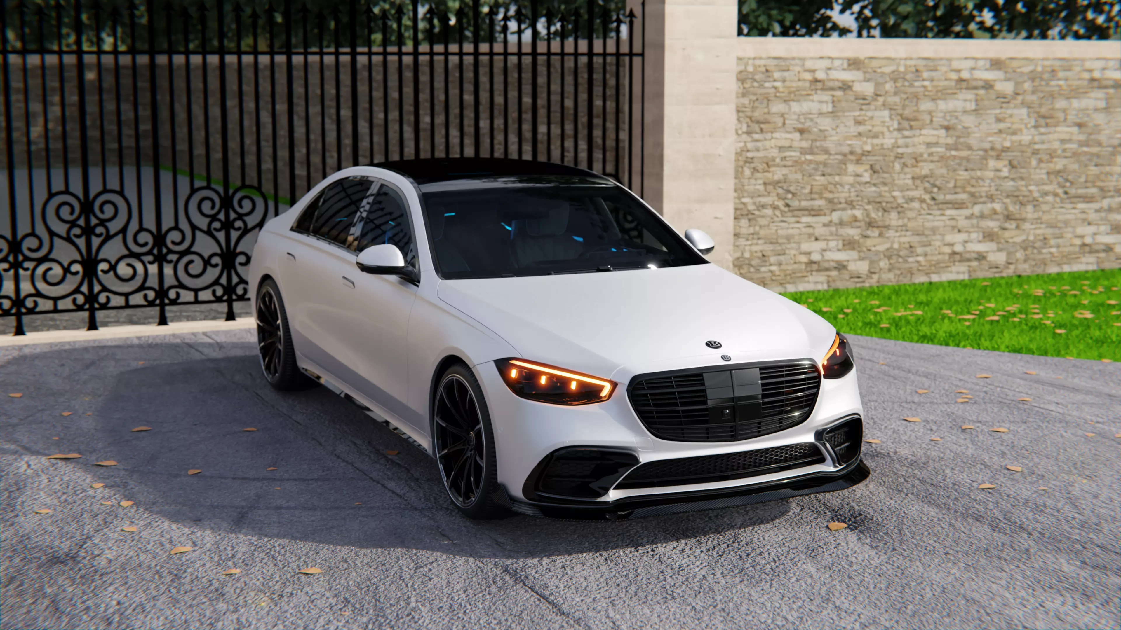 2022 Brabus S Class 3D model