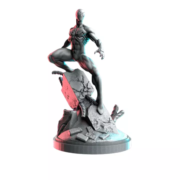Monochromespider III - Board Game Miniature STL 3D print model