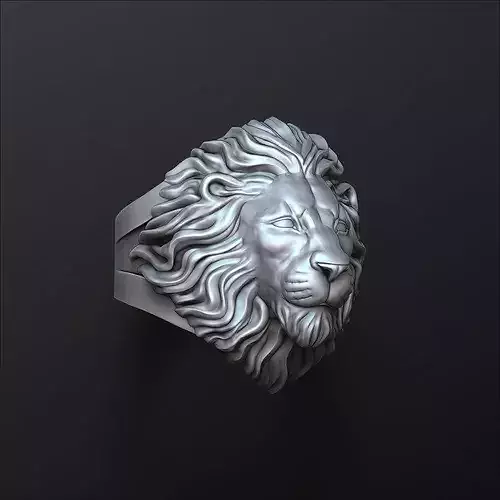 Classic Lion Ring