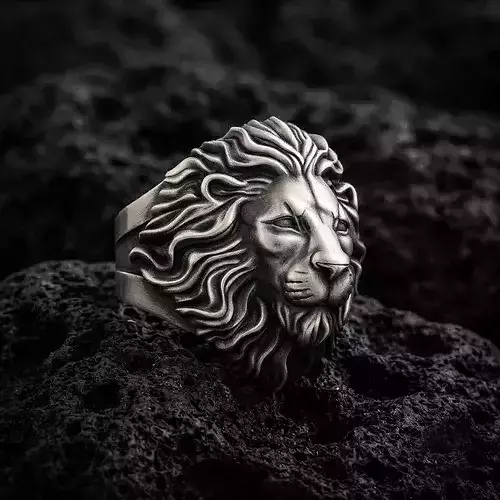 Classic Lion Ring
