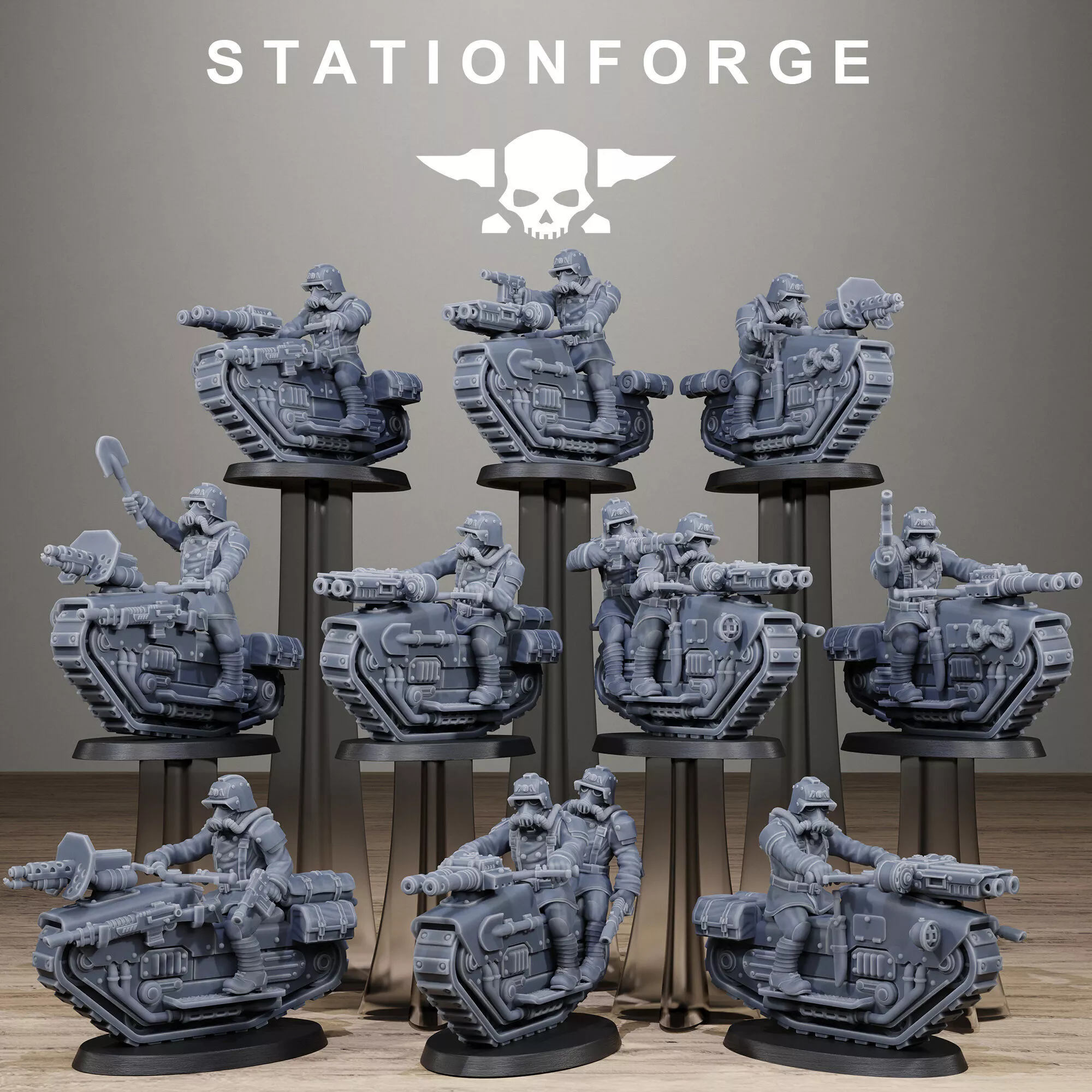 Grimguard War Treader 3D print model