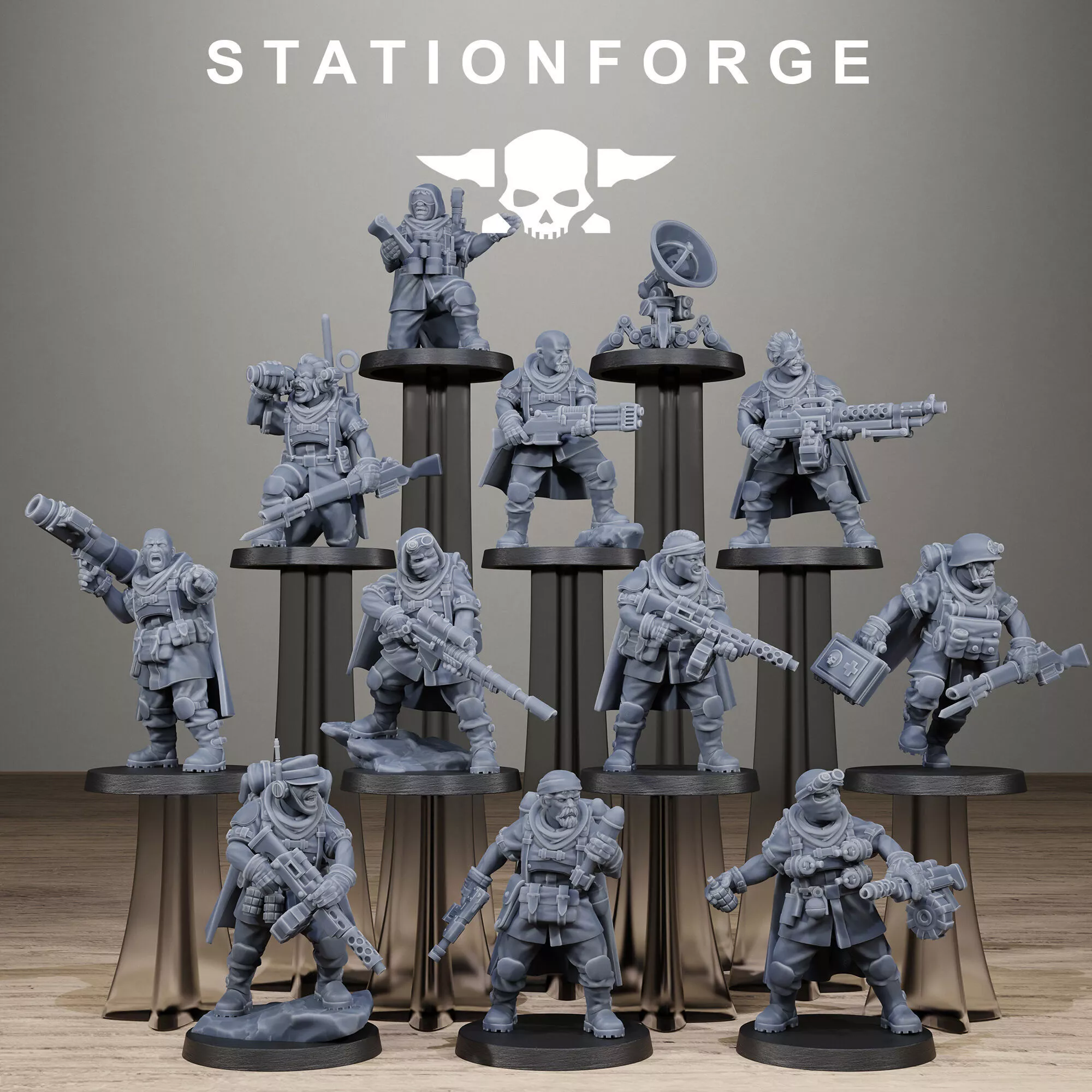 Freeguard Siege Infantry 3D print model