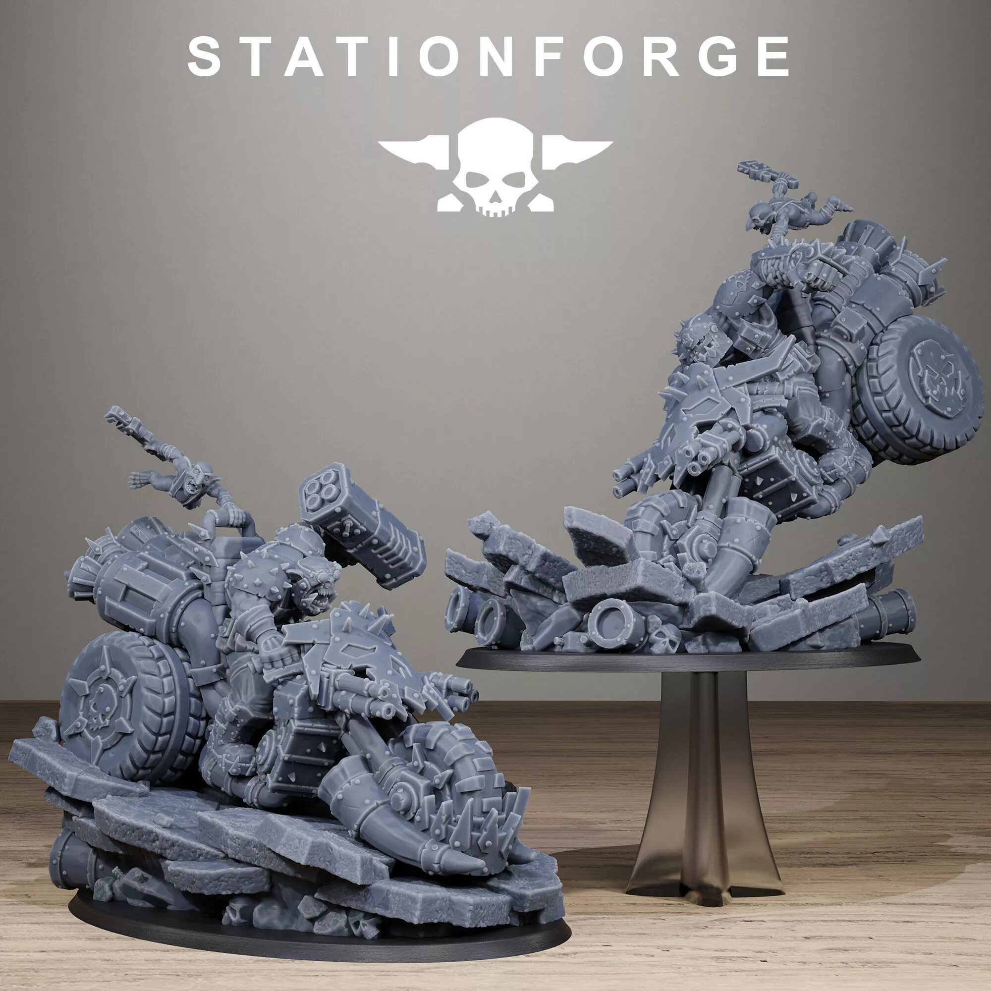 Orkaz Biker Boss 3D print model