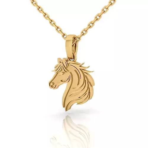 Horse Head Pendent