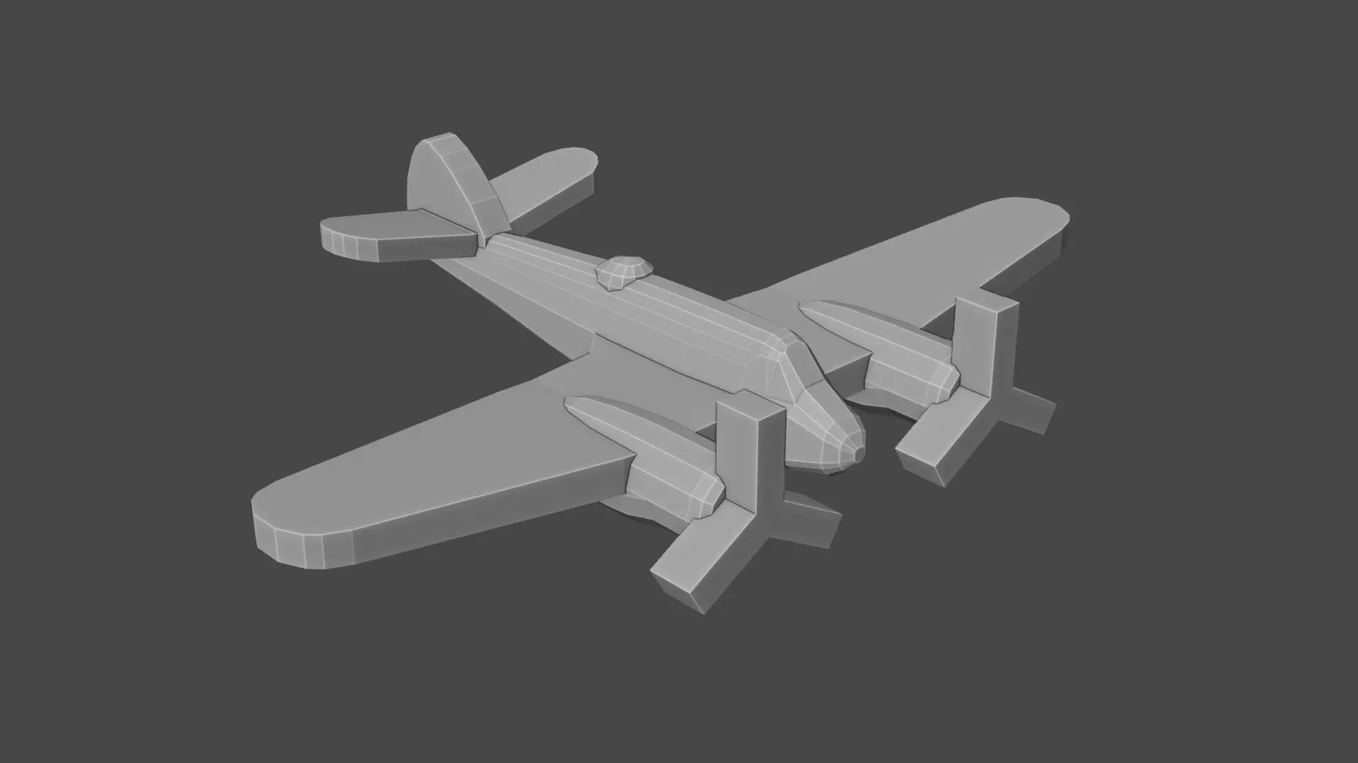 British Bristol Beaufighter Fighter Aircraft Free 3D print model