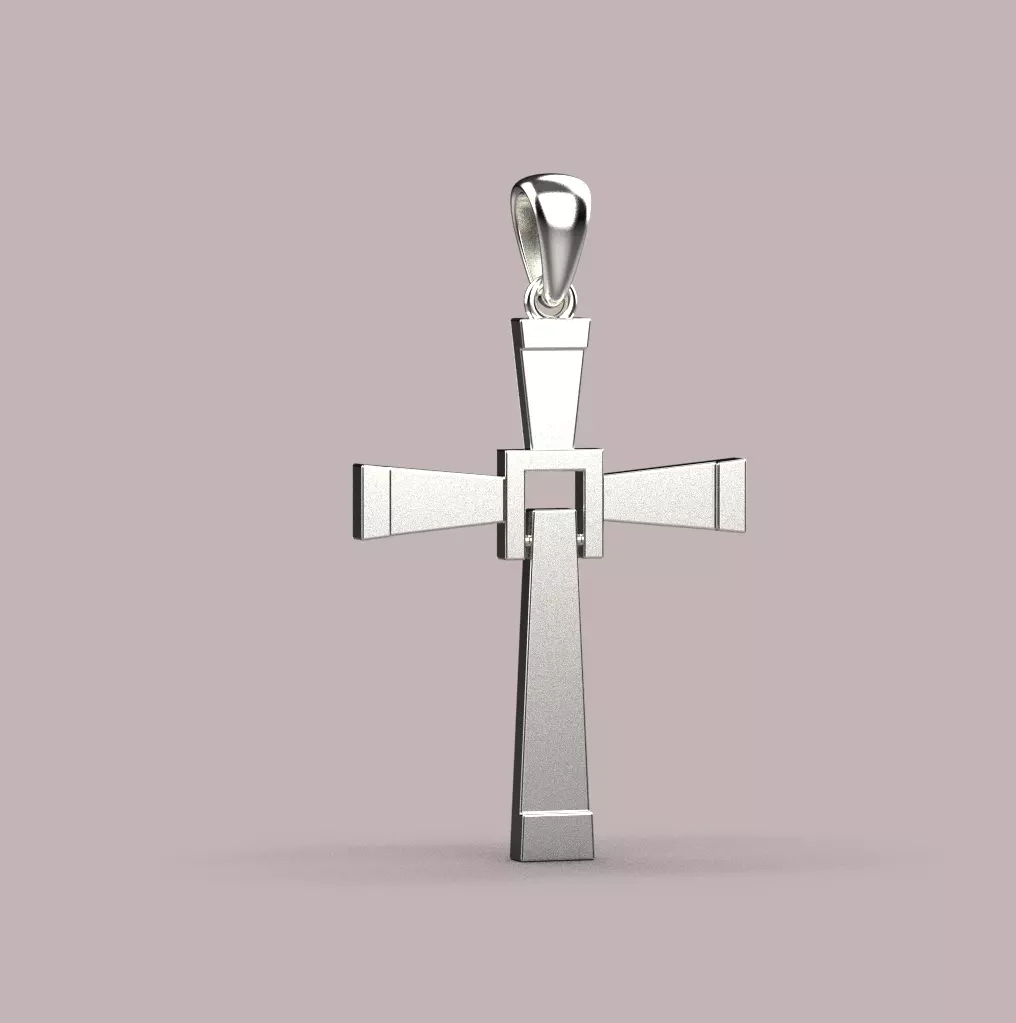 Fast and Furious Dominic Toretto Cross Pendant 3D Print Model 3D print model